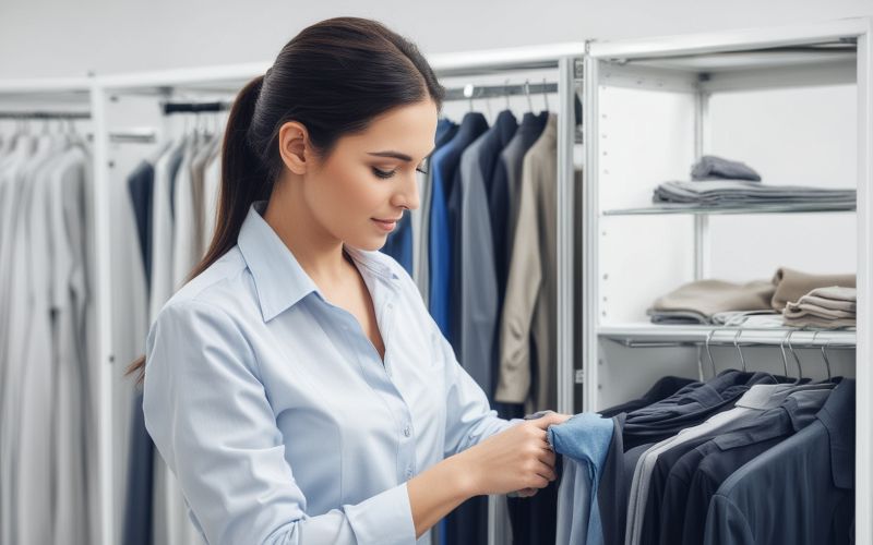 Professional dry cleaning service